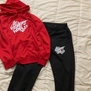 Lil Uzi Vert Hooded shirt and pants